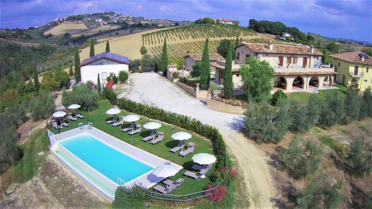 Agriturismo Alla Solagna Colli del Tronto Exteriör bild