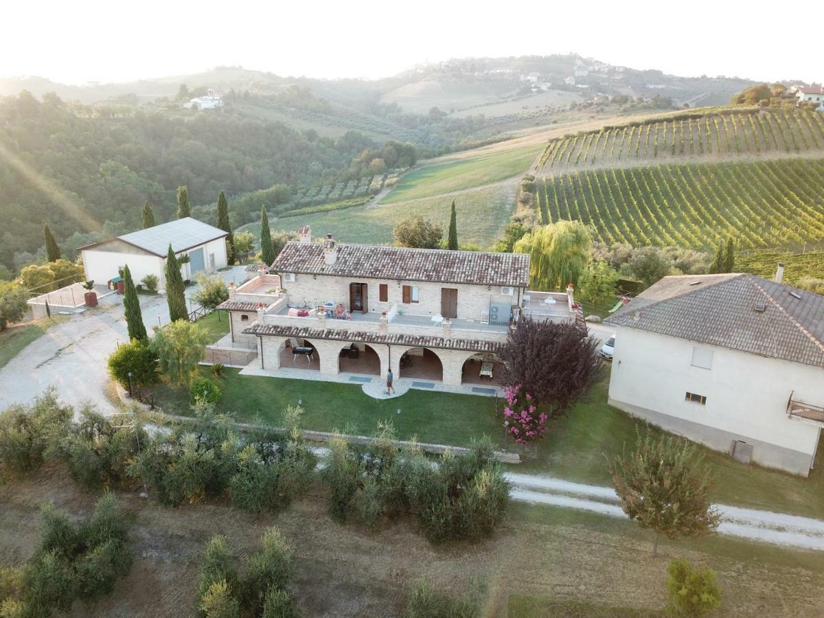 Agriturismo Alla Solagna Colli del Tronto Exteriör bild
