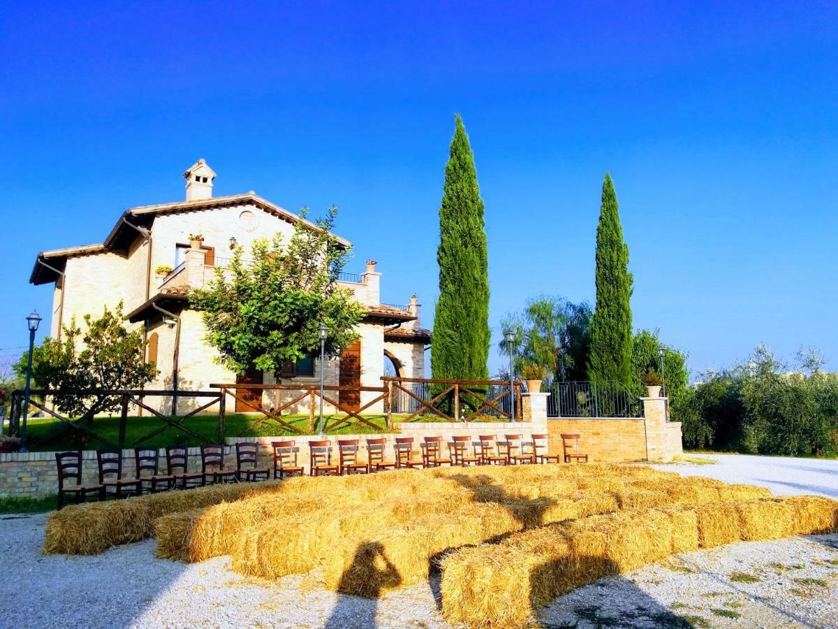 Agriturismo Alla Solagna Colli del Tronto Exteriör bild