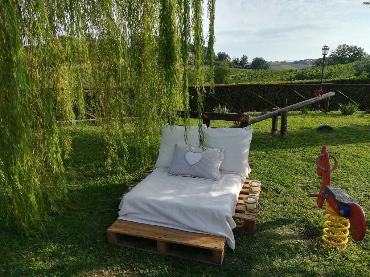 Agriturismo Alla Solagna Colli del Tronto Exteriör bild