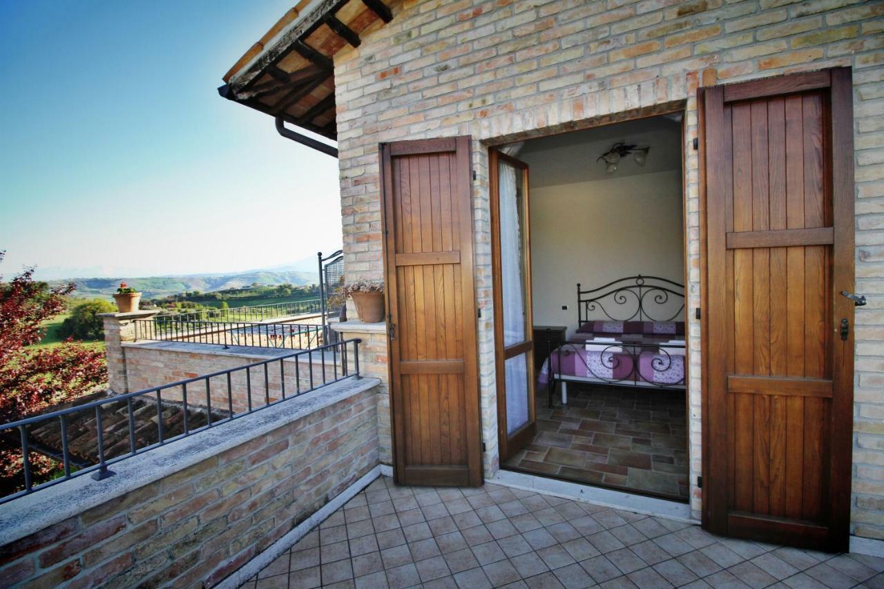 Agriturismo Alla Solagna Colli del Tronto Exteriör bild