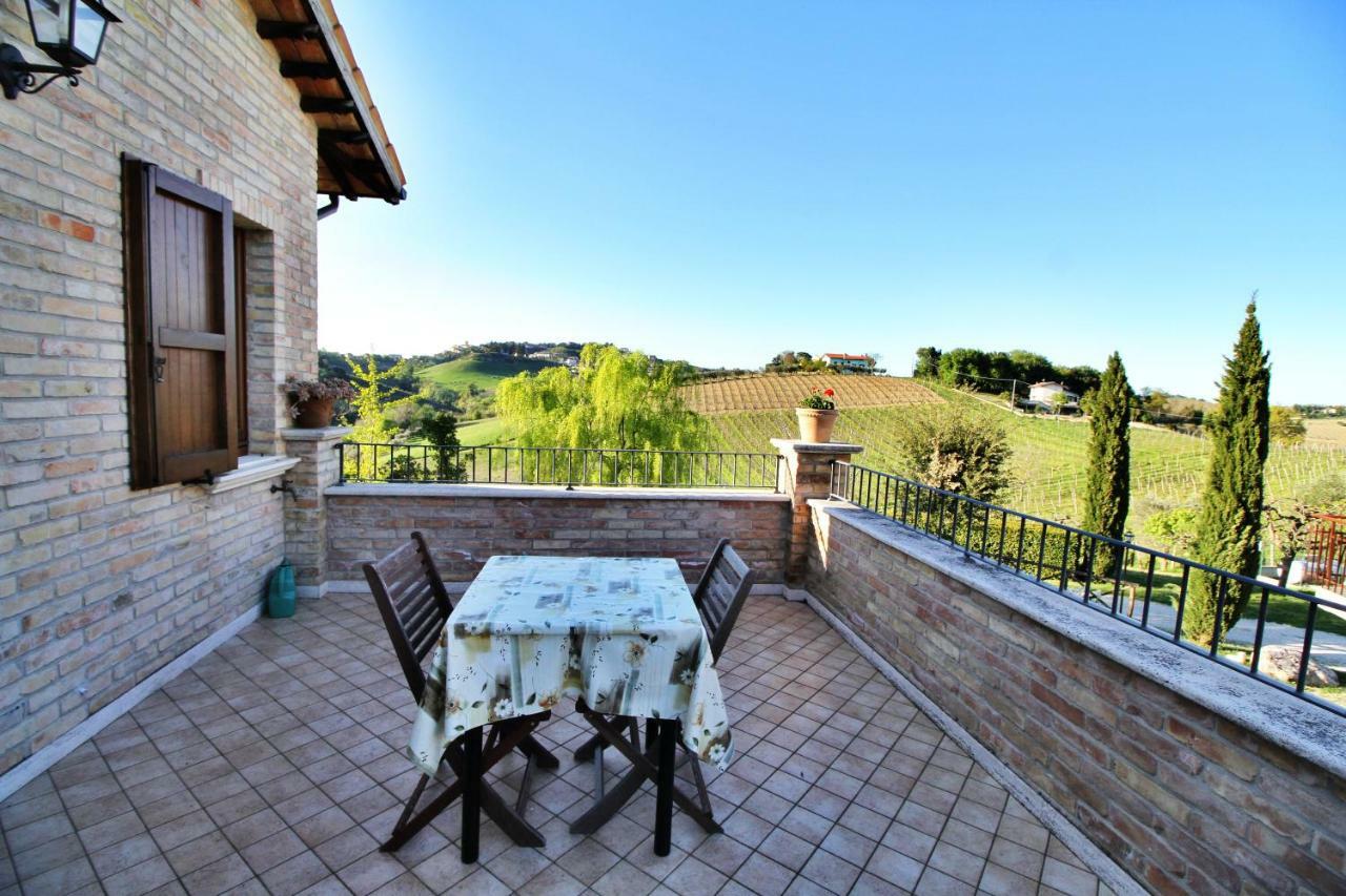 Agriturismo Alla Solagna Colli del Tronto Exteriör bild