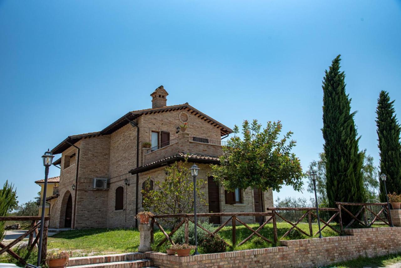 Agriturismo Alla Solagna Colli del Tronto Exteriör bild
