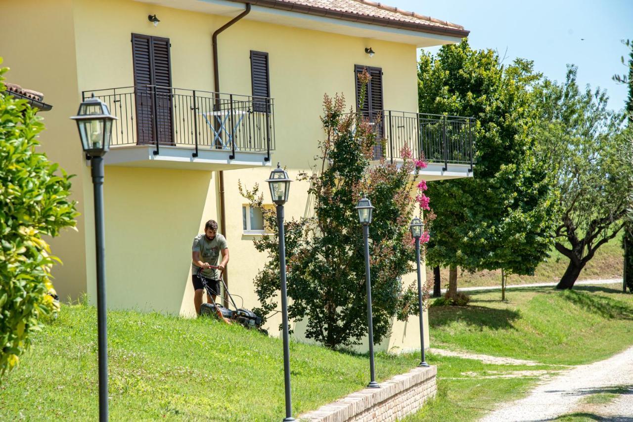 Agriturismo Alla Solagna Colli del Tronto Exteriör bild