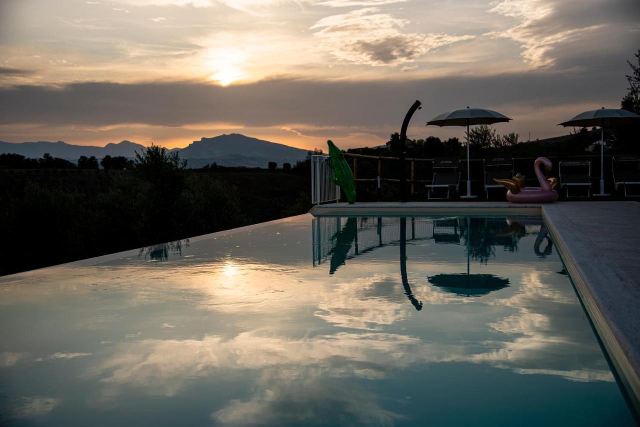 Agriturismo Alla Solagna Colli del Tronto Exteriör bild