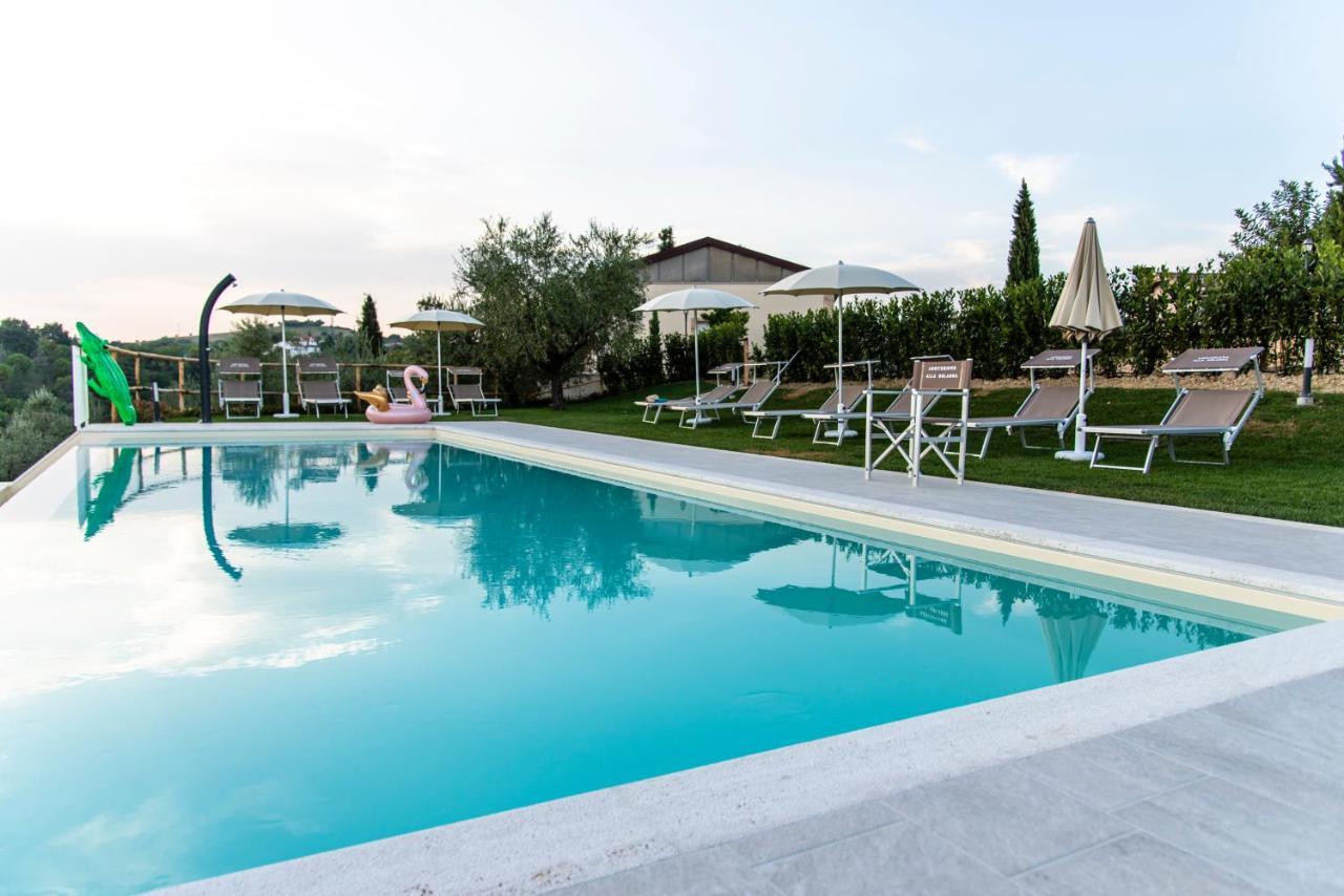 Agriturismo Alla Solagna Colli del Tronto Exteriör bild