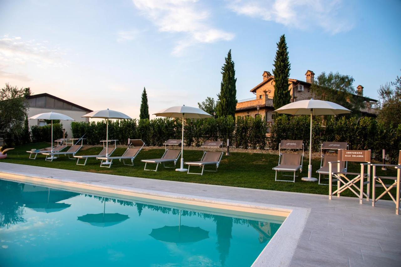 Agriturismo Alla Solagna Colli del Tronto Exteriör bild
