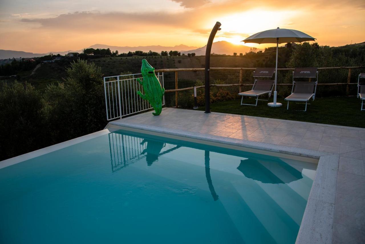 Agriturismo Alla Solagna Colli del Tronto Exteriör bild