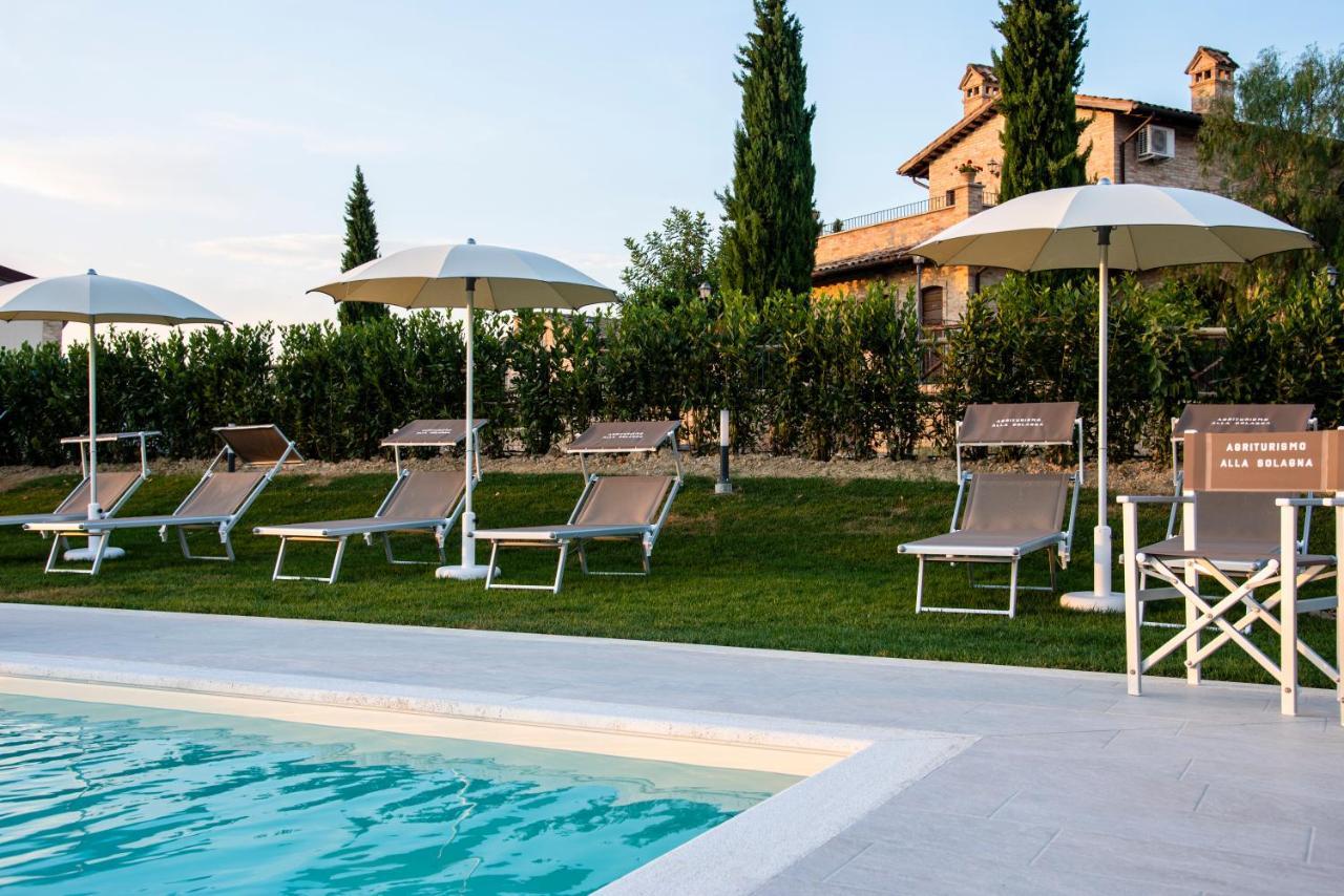 Agriturismo Alla Solagna Colli del Tronto Exteriör bild