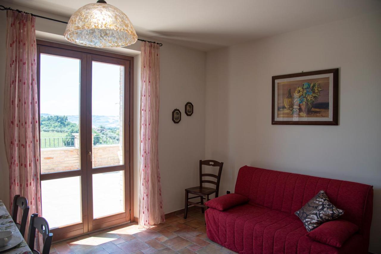 Agriturismo Alla Solagna Colli del Tronto Exteriör bild